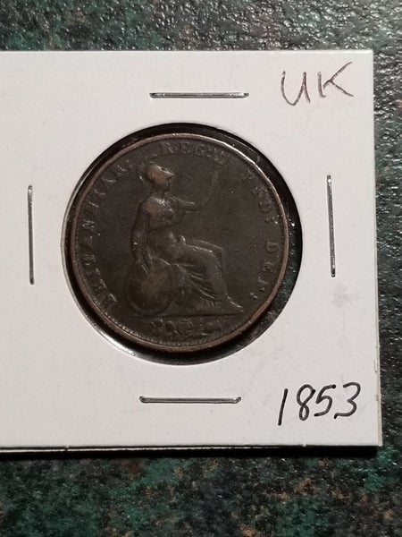 UK HALF PENNY - 1853 Carousel 1