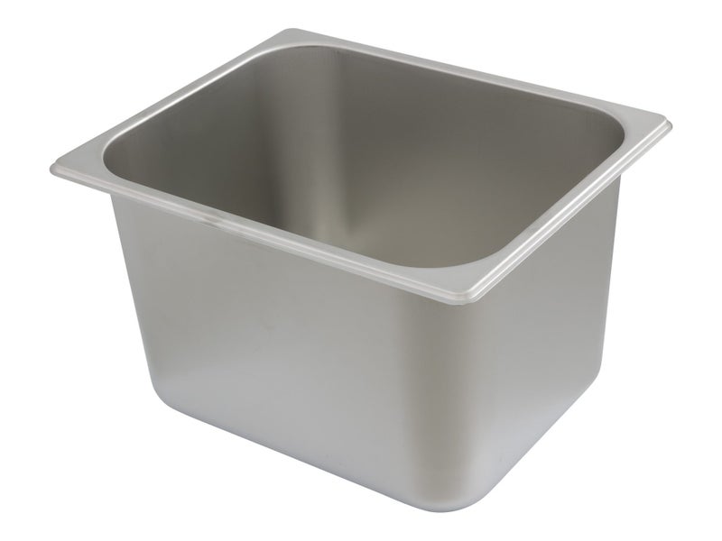 GN1/2 Steam Pan 200mm - Stainless Steel Gastronorm Dish - 14 Litres Carousel 1