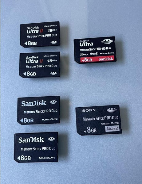 Genuine Official 8G SanDisk SONY Memory Stick Pro Duo Mark 2 Magic Gate Support Carousel 1