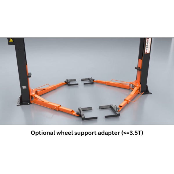 C9M 2 Post Hoist Clear Floor, 4T,1-Side Release,3 Stage Arms 230V/1PH-NY Special Carousel 9