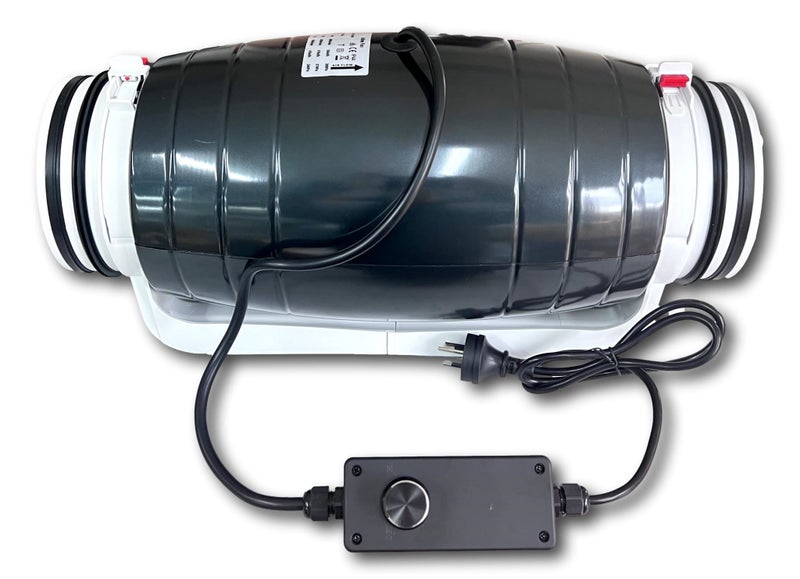 HDD200PW MIXED-FLOW INLINE SILENCE FAN~NEW 3 SPEED Carousel 2