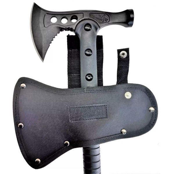 15" Tactical Survival Hawk Tomahawk W Hammer Throwing Axe Emergency Hatchet Tool Carousel 2