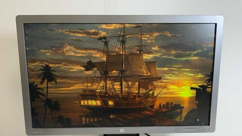 HP 27 Inch LED IPS Monitor with Monitor Arm Full HD 1080p HDMI ( DVI ) Carousel 1