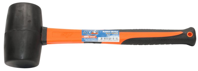 HAMMER RUBBER MALLET BLACK 680G (24OZ) Carousel 1