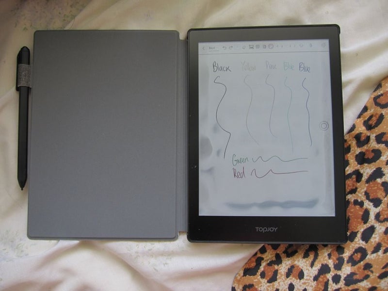 Colour E-ink Tablet + PEN E-reader TopJoy Butterfly, runs ANDROID like Boox Nova Carousel 1