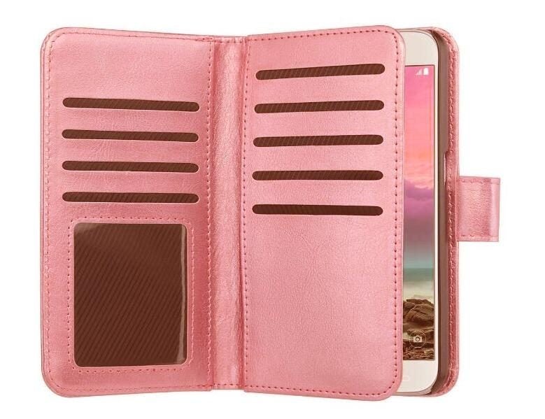 Galaxy S7 Active Case Double Wallet leather case 9 Card Slots Carousel 2