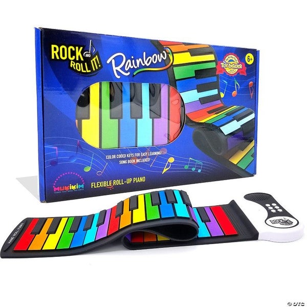 Rainbow Piano Rock & Roll It Carousel 2