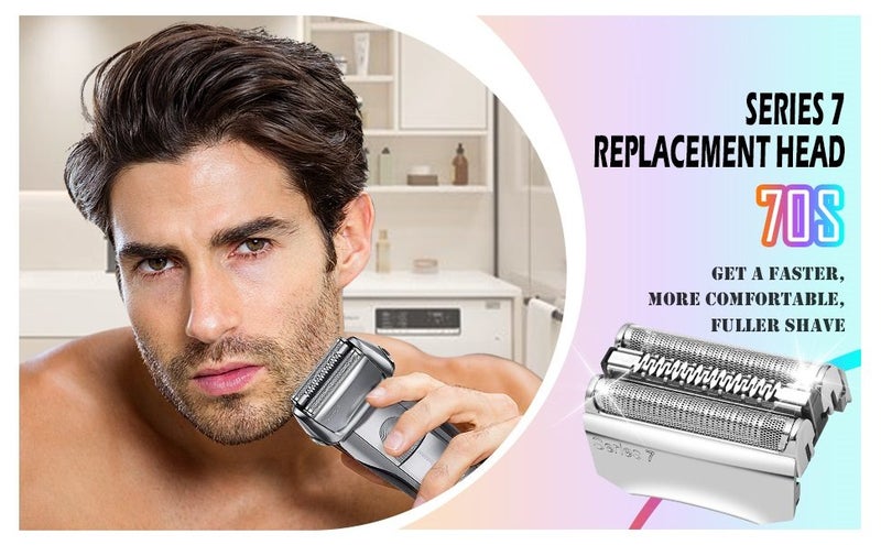 2 Pack Foil Shaver Replacement Head Carousel 2