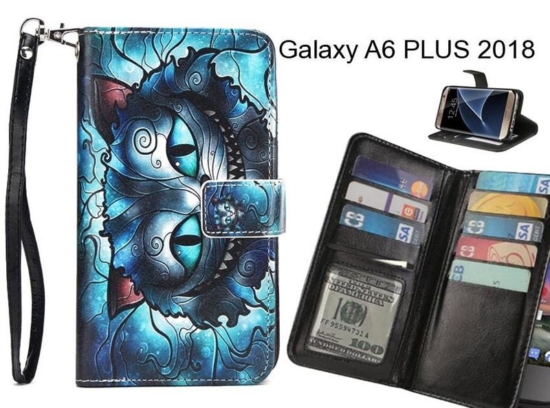 Galaxy A6 PLUS 2018 case Multifunction wallet leather case Carousel 1
