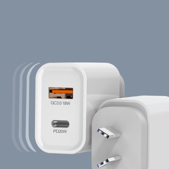 20W PD Charger Fast Charger QC3.0 Charger 2 in 1 Carousel 2