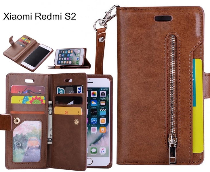 Xiaomi Redmi S2 Case Wallet Leather Case With Zip Carousel 1