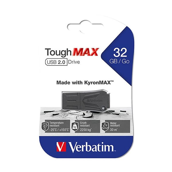 Verbatim Toughmax Usb 2.0 Drive 32Gb 49331A Carousel 1