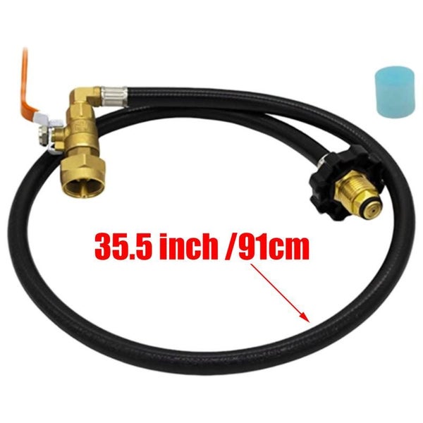 Propane Refill Adapter Hose 39.3in Propane Extension Hose Propane Carousel 7