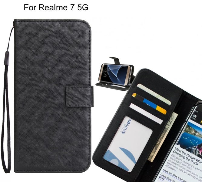 Realme 7 5G Case Wallet Leather ID Card Case Carousel 1