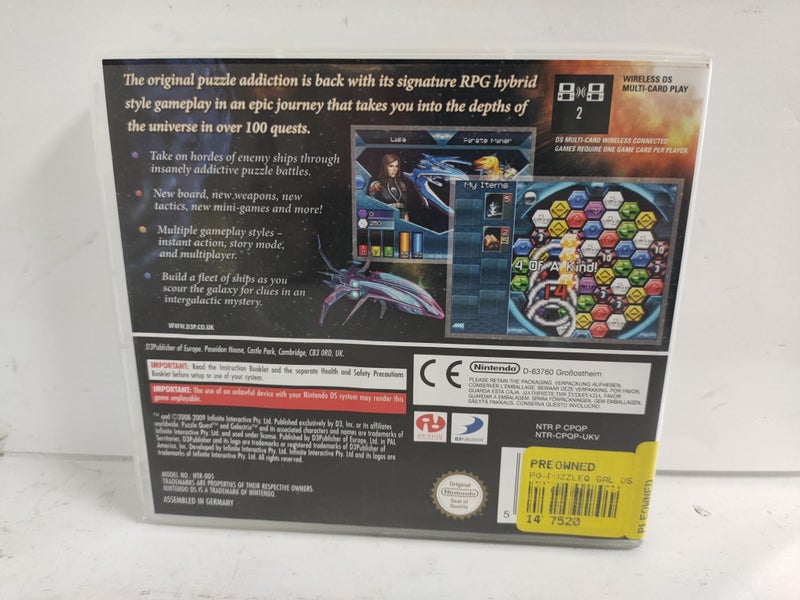 Nintendo DS Game - Puzzle Quest Galactrix - B13189411-1 Carousel 2