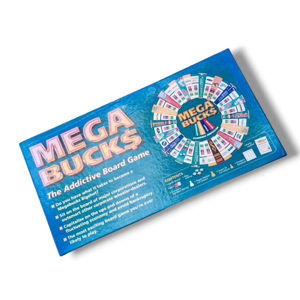 Vintage Board Game "MEGA BUCK$" Carousel 2