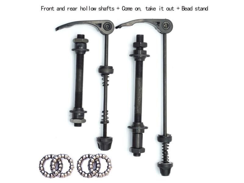 25mm Hub Quick Release Skewers For Bike Front Rear Wheels Carousel 1