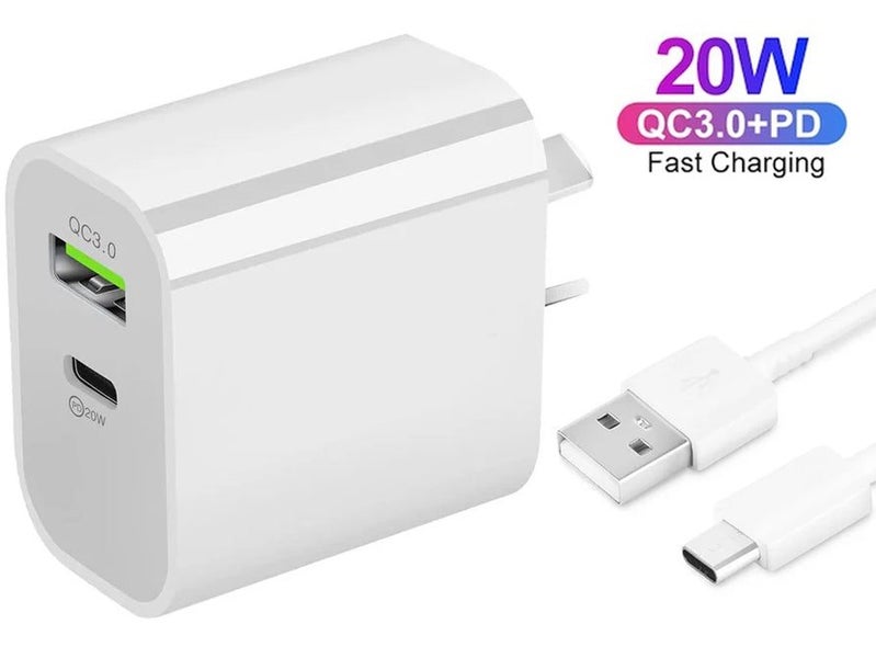 Fast Charger 20w Fast Charger Dual Port for Samsung - NZ Local Stock Carousel 1