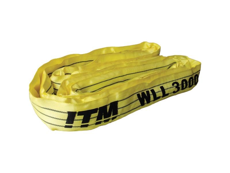 ITM Round Lifting Sling - 3Ton - 8M Length Carousel 1