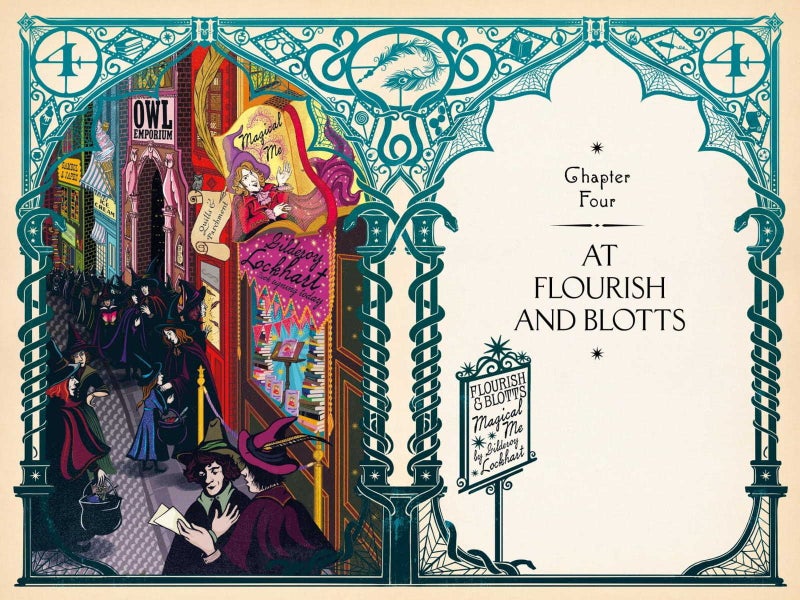 Harry Potter and the Chamber of Secrets: MinaLima Edition Carousel 5