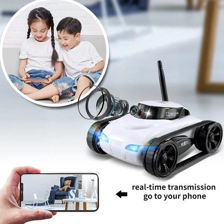 RC Tank With Wifi Fpv Camera Rc Crawler Tank Mobile Phone APP Radio Controlled C Carousel 2