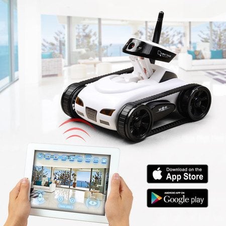 RC Tank With Wifi Fpv Camera Rc Crawler Tank Mobile Phone APP Radio Controlled C Carousel 1