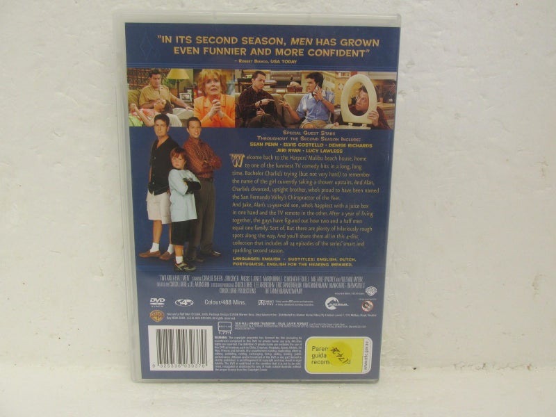 Two and a Half men (2) The Complete Second Season 4x DVD set DVD movie Carousel 2