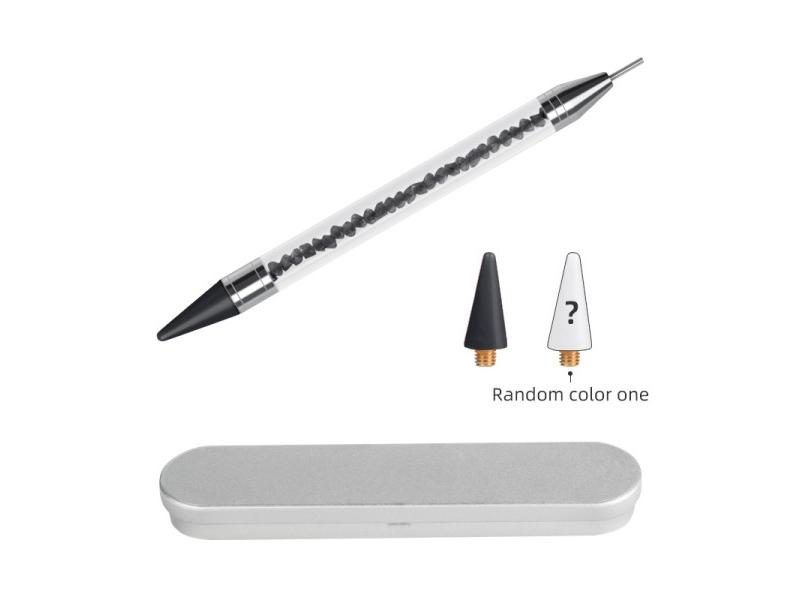 Dual-ended Dotting Pen Set With 2 Heads For Rhinestone Picking Carousel 1