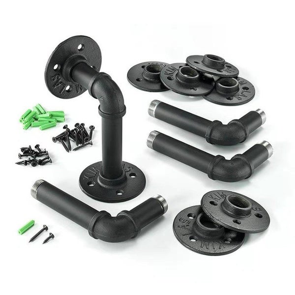 Wall Shelf Brackets Industrial Pipe Shelves Bracket Carousel 8