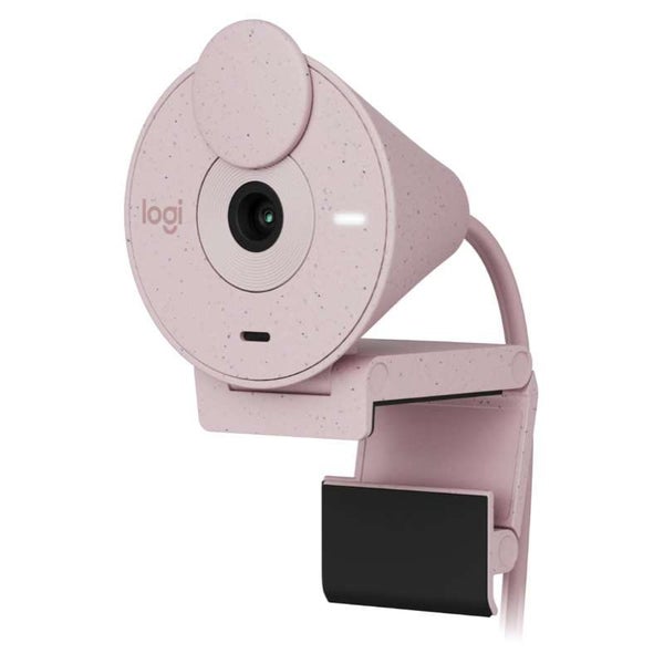 Logitech Brio 300 Full HD Webcam (Rose) Carousel 1