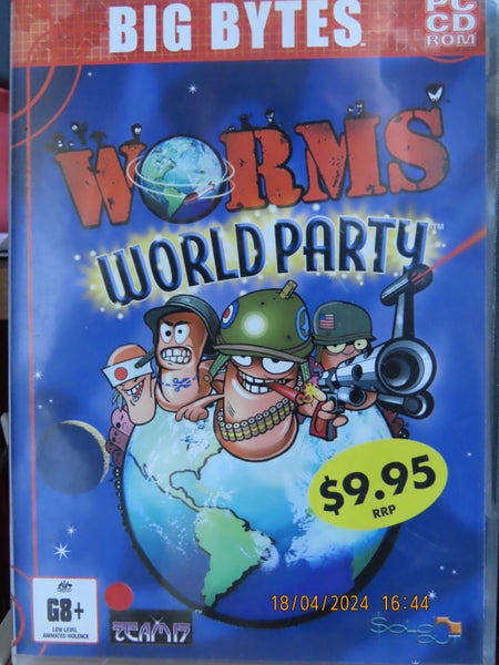 PC Game: Worms World Party. Carousel 1