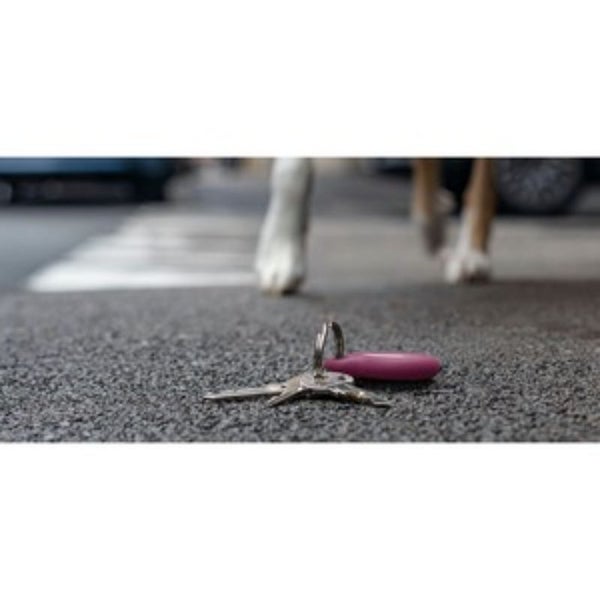 Belkin Secure Holder with Key Ring for AirTag - Pink Carousel 2