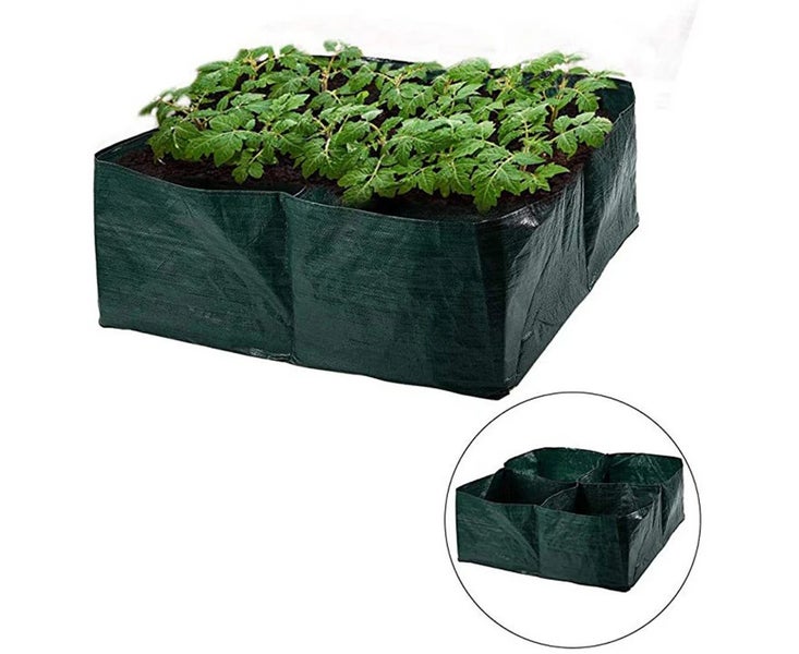 Divided Grids Raised Garden Bed Planting Grow Bag Carousel 1