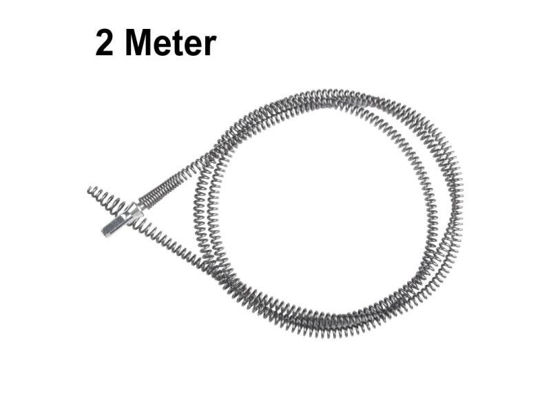 1 Pcs Pipe Dredging Tool 3/2/1M Electric Drill Connector Spring Sewer Pipe Carousel 1