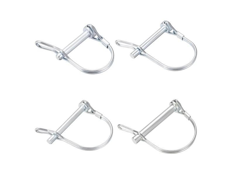 Uxcell 1 3 5Pcs Shaft Locking Pin For Farm Trailers Lawn Arch Garden 6mm 55mm Carousel 2