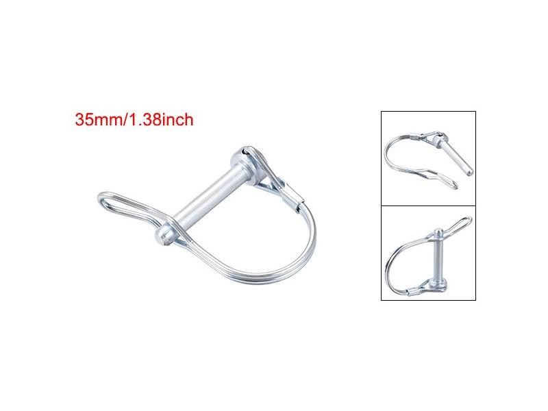 Uxcell 1 3 5Pcs Shaft Locking Pin For Farm Trailers Lawn Arch Garden 6mm 55mm Carousel 1