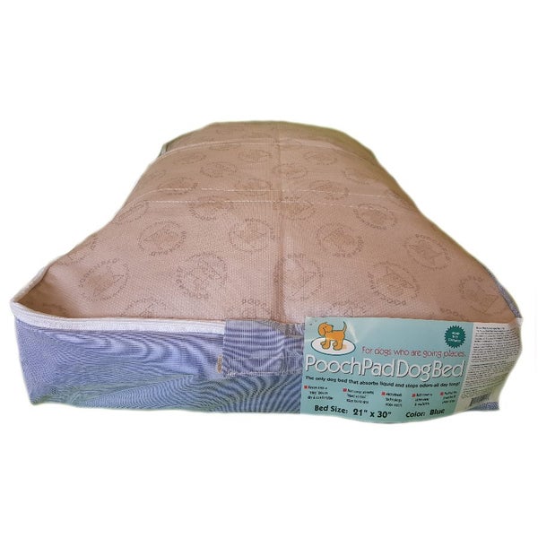 DOG BED POOCHPADS for UNCONTROLLED LEAKS LARGE BLUE Carousel 1