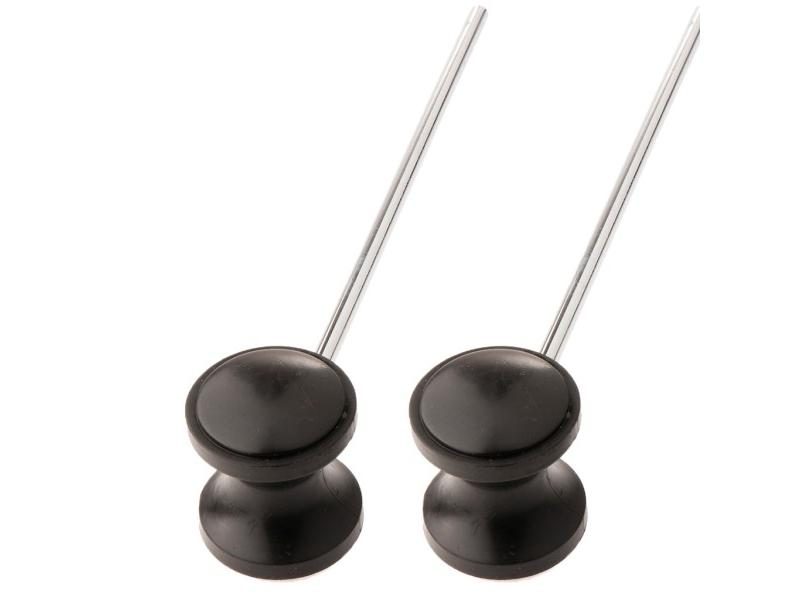 2pcs Bass Drum Hammer Kick Drum Foot Pedal Beater With Felt Head Carousel 1