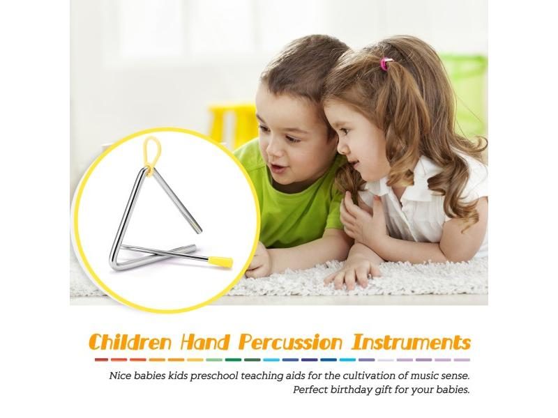 Children Hand Percussion Instruments Kit Portable Kids Music Enlightenment Carousel 1