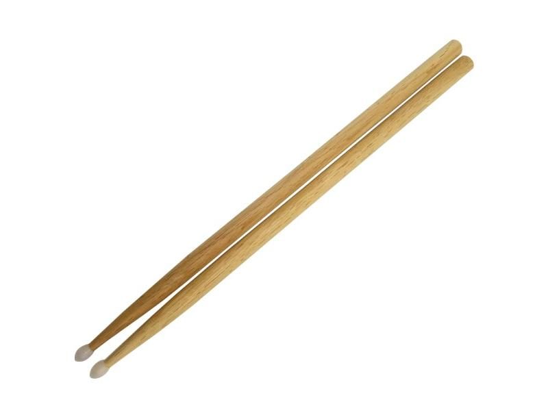 2B 5B 5A 7A OAK 5B 7A Maple Drum Sticks 1 12 Pair With Nylon Tip Carousel 2