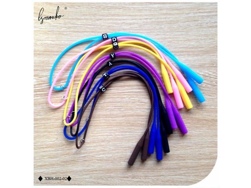 Lymouko 2pcs/Lot High Elastic Anti Slip Silicone Sunglasses Glasses Cords Carousel 1