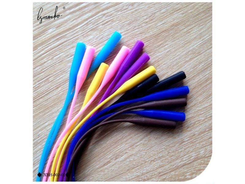 Lymouko 2pcs/Lot High Elastic Anti Slip Silicone Sunglasses Glasses Cords Carousel 2