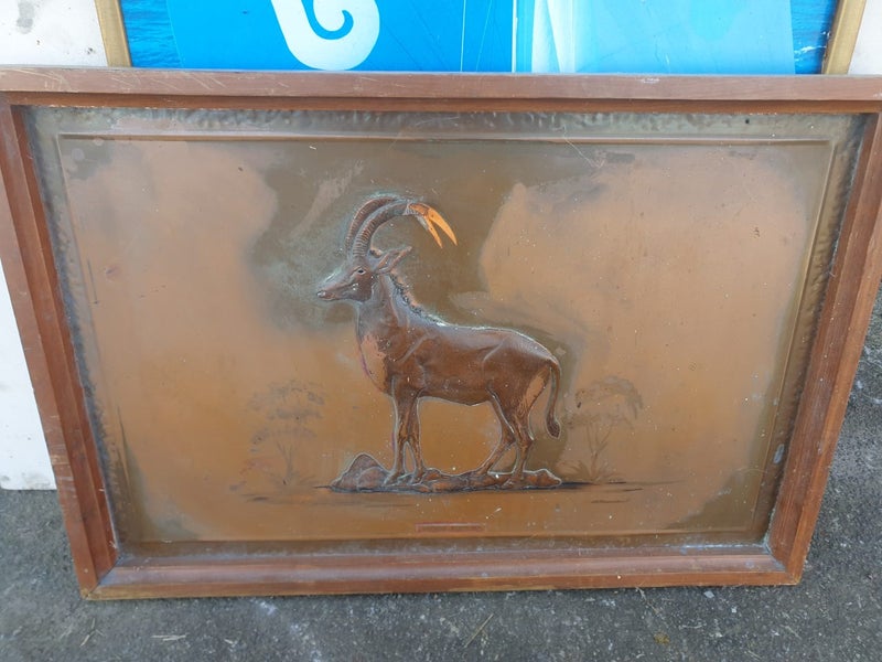copper artwork Carousel 1