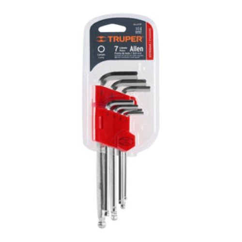 Long Arm Hex Key Set Imperial 7-Pce #15551 Truper Carousel 1