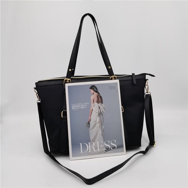 Women's Tote Bag, Crossbody Bag Oxford Black Color | TOUCHANDCATCH NZ Carousel 6