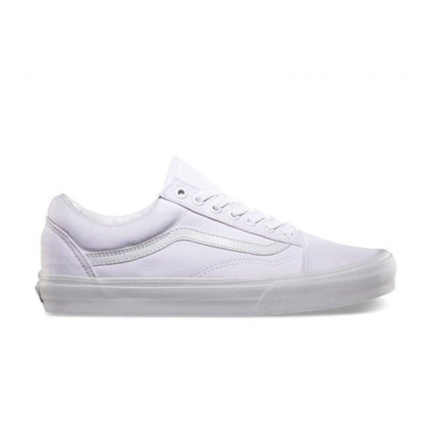 Vans Unisex Old Skool Shoes White Carousel 1