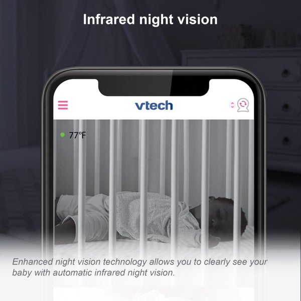 VTech RM9751 Smart Wi-Fi HD Baby Camera Carousel 10