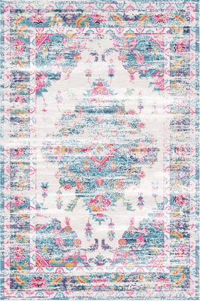 Vintage Floor Mat Rugs 160x 230cm MACHINE WASHABLE Carousel 2