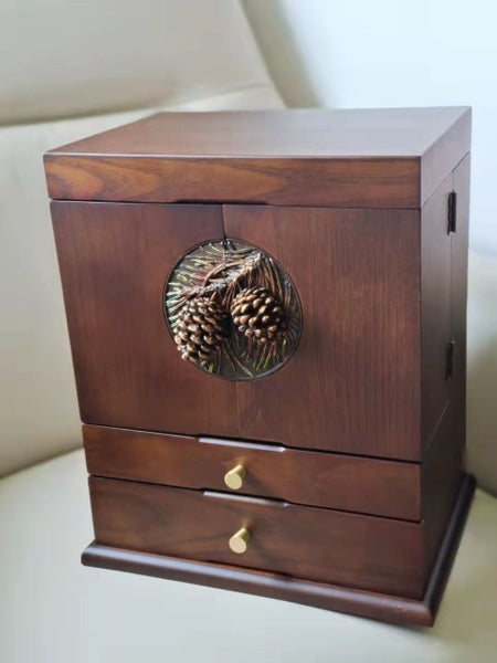 Stylish Wooden Jewelry Box – Organize & Showcase Your Treasures Carousel 1