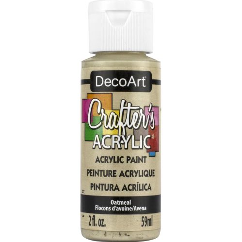 Decoart Crafter's Acrylic Paints 59ml - 2oz OATMEAL Carousel 1